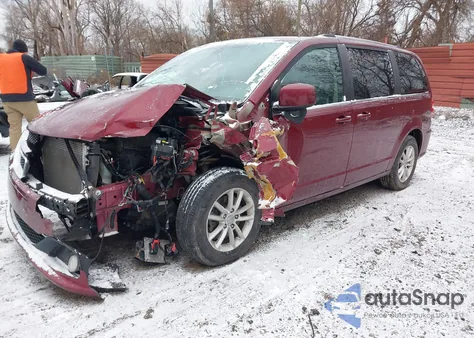 2019 Dodge Grand Caravan Sxt from USA, damaged, VIN 2C4RDGCG9KR668921